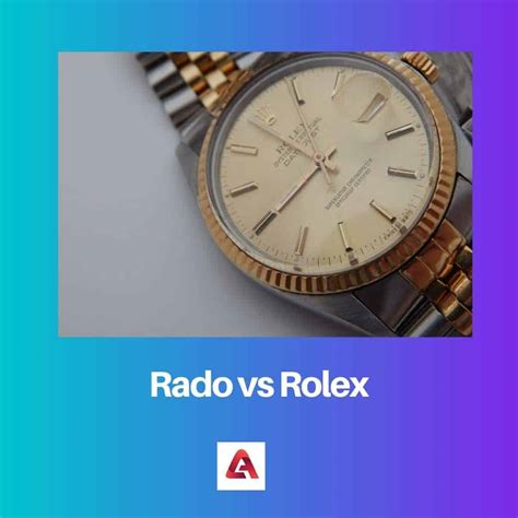 rolex rado